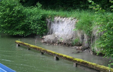 berges écroulées