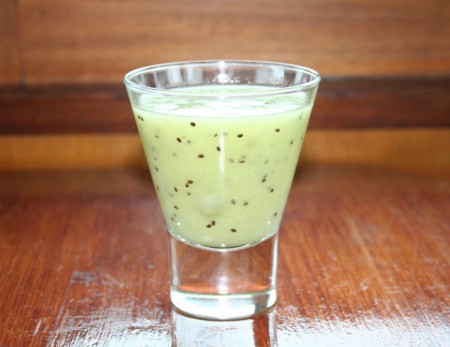 smoothie poire-kiwi