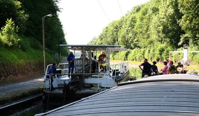 Toueur, canal de st Quentin