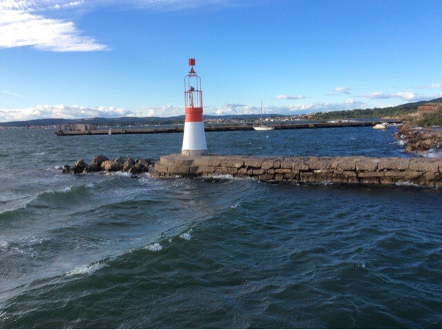 Balise étang de Thau peniche Kairos