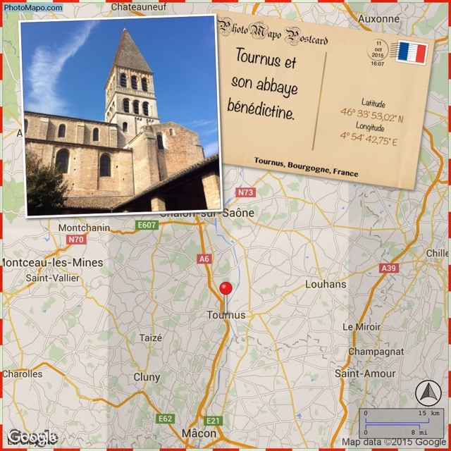 Tournus et son abbaye b?n?dictine.