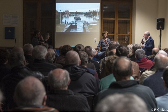 Soirée Kairos Boulari à la capitainerie du port de Nevers avec René Fessy