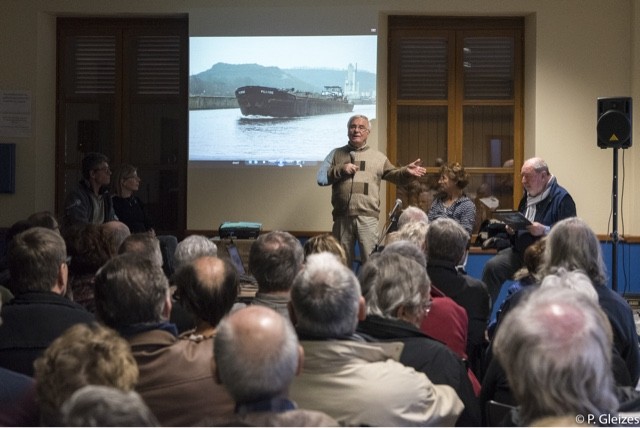 Soirée Kairos Boulari à la capitainerie du port de Nevers avec René Fessy