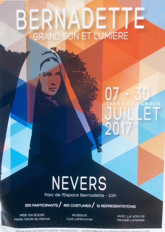 Son et lumière Nevers, juillet 2017