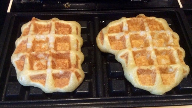 Gaufre de liege peniche kairos